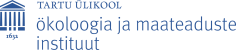 Tartu Ülikool ökoloogia ja maateaduste instituut logo