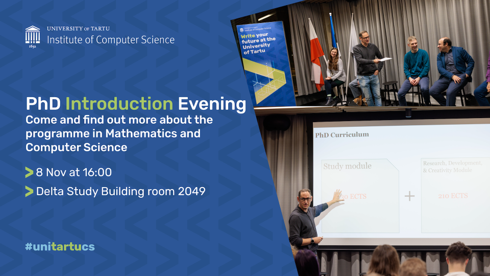 Banner of the PhD Introduction Evening 