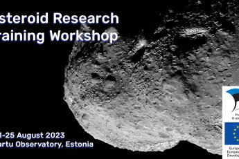 Asteroid Research Training Workshop - Tartu Ülikool